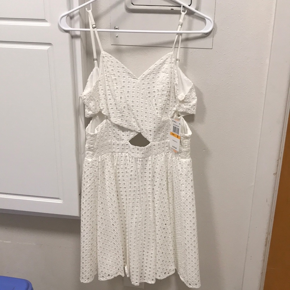 White summer dress
